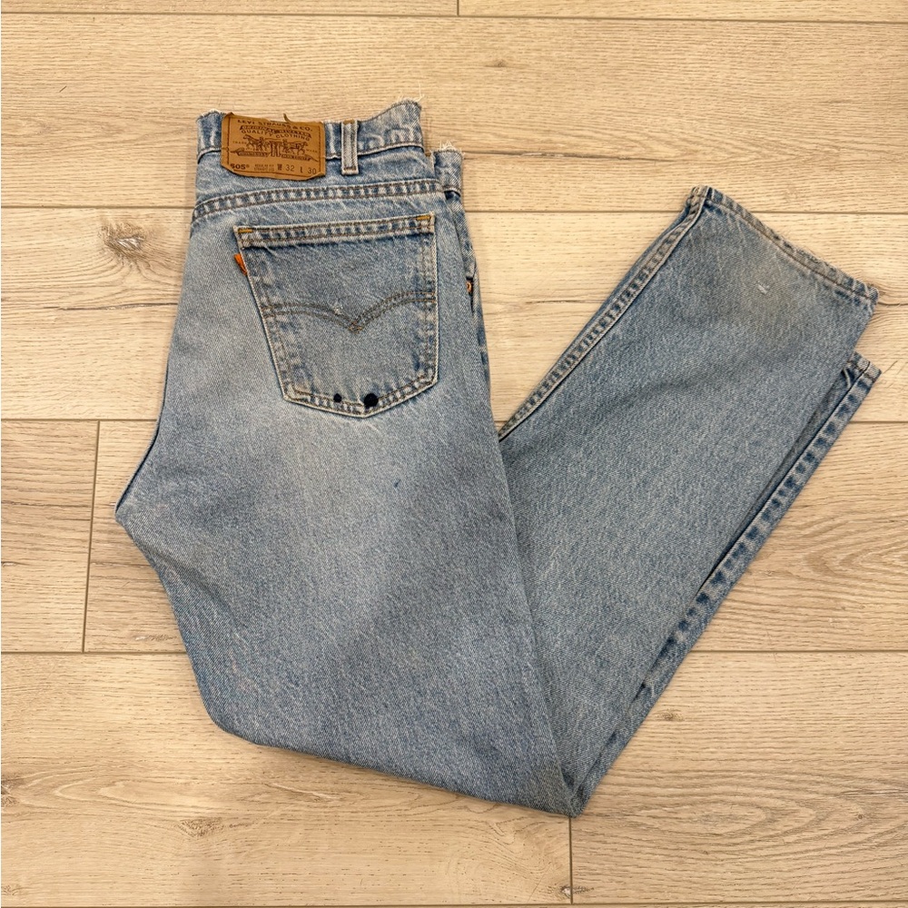 Levi's Men's 505 Light Blue Jeans 32x29